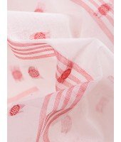 Women's Tant Cotton Saree (DBSARE131218WOBRWCL9_White, Red)