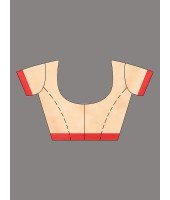 Tant Cotton Saree With Blouse Piece (DBSAREE131218WOBGCL7_Off-white And Red)