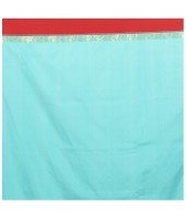 dB DESH BIDESH Women`s Bengal Kanchipuram Art Silk Saree Handmade Whole Body Garad Design With Running Blouse Firoza