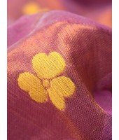 Resham Dhakai Jamdani Cotton Handloom Saree Kohinoor Design Jamdani Saree(jam)