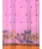Cotton Saree Padmakshi Woven Designer Without Blouse Piece (Pink)
