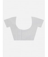 Handloom Soft Resham Dhakai jamdani Bengal Cotton Silk Tant Saree Whole Body Design with Blouse Pcs (Pink White)